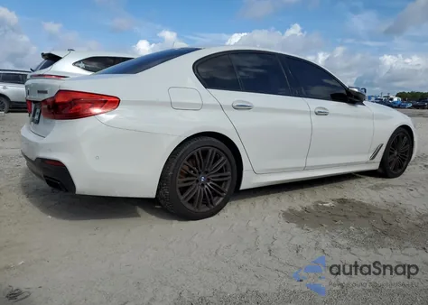 2018 BMW M550Xi from USA, damaged, VIN WBAJB9C53JB034866